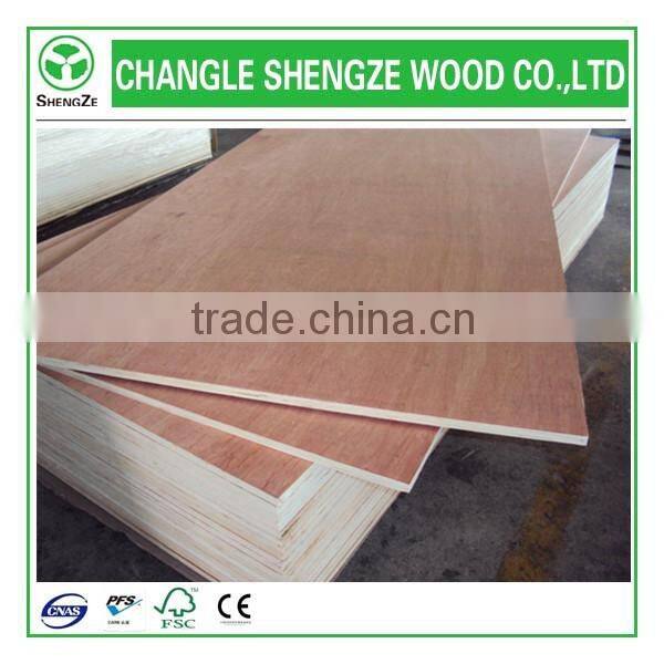 4'*8' with different thickness commercial plywood at wholesale price from china supplier