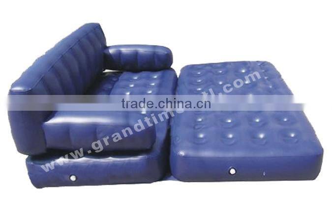 Professional cheap customized ,comfortable and stable inflatable air bed sofa(AGTSA12)