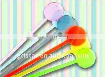 2014 custom drink plastic swizzle sticks