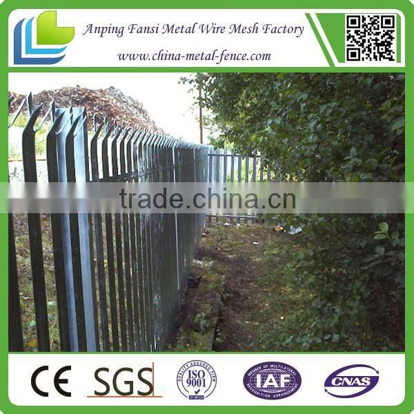 2016 hot sale W Profile and D Profile Spike Palisade Fence (Factory Price & Fast Delivery)
