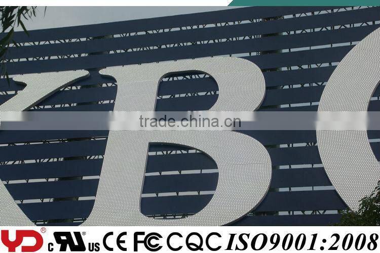 YD IP68 waterpoof outdoor usage sign signage logo lighting led
