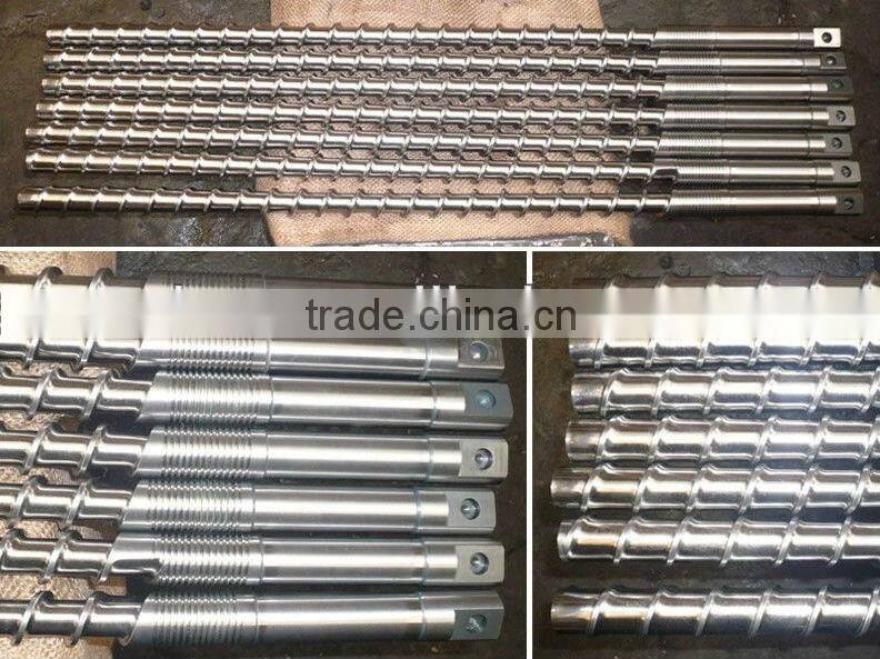 single screw and barrel for plastic extruder machine