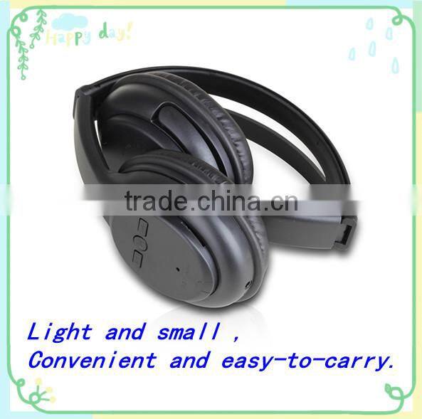 collapsible Wireless earphone WITH FM radio functioon