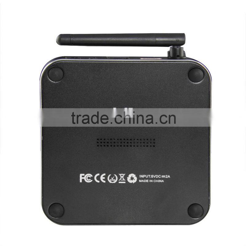 2016 hot selling android tv box Vensmile v1 amlogic s905 android quad core tv box 4k android tv box full hd media player 1080P