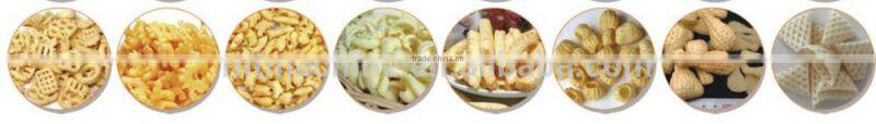 manufactory auto3D & 2D snack crispy chips / Screw/shell/extruder /3D pellt food process machine