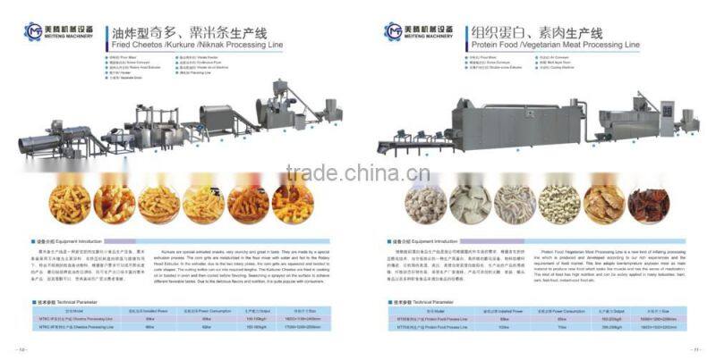 Textured Vegetarian Soya Beans Protein Process Line
