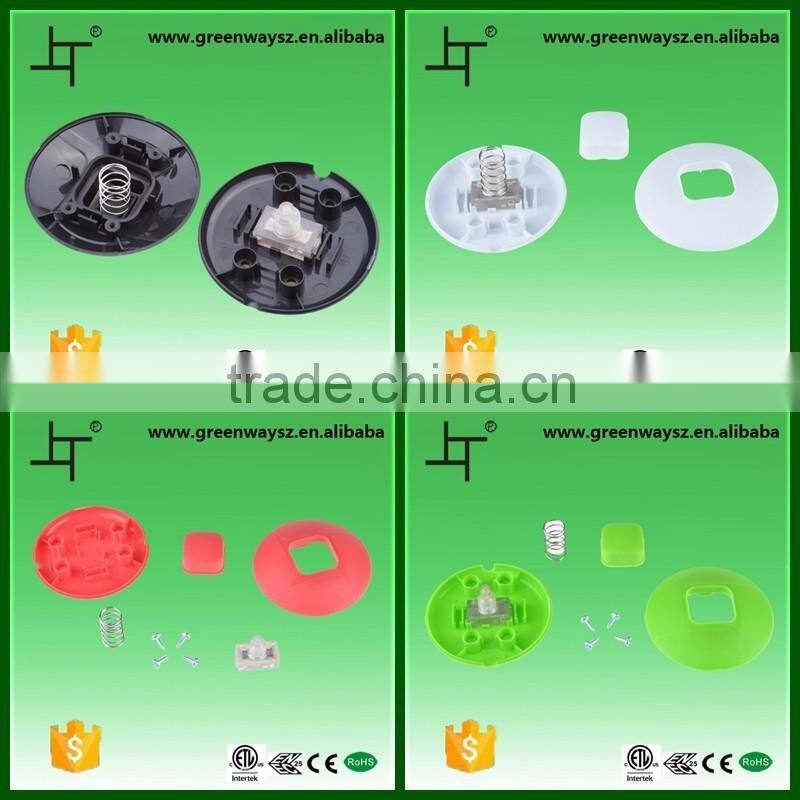 Lamp cords in line foot switch