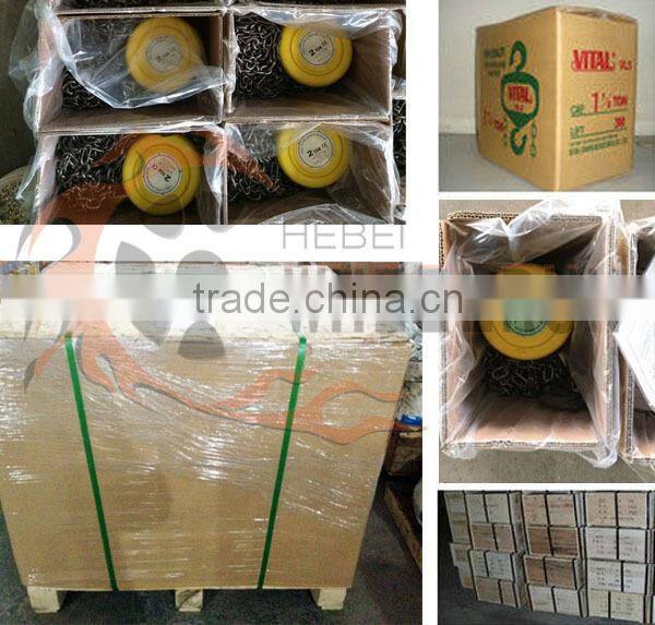 Manufactuier and suppliers 3 ton chain hoist lever chain pulley block