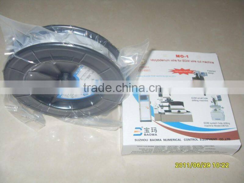 edm molybdenum wire/wire cutting edm machine