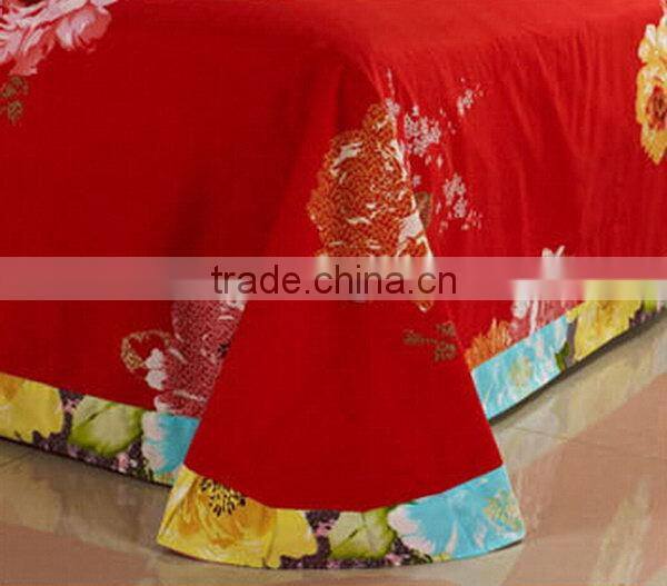 Top level stylish cotton hotel beddings and bed sets