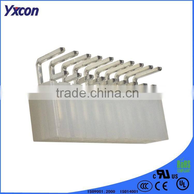 Dongguan Yxcon right angle single row waved shape wafer connector