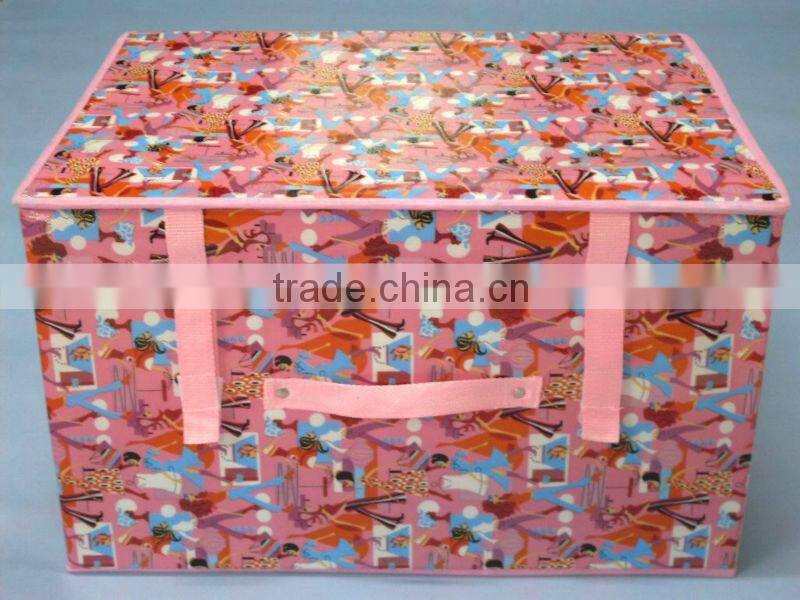 Fashion cheap portable folding Storage Box/Non-woven fabric wardrobe/bedroom wardrobes