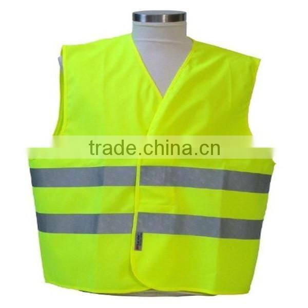 high visibility traffic safety vest fabric