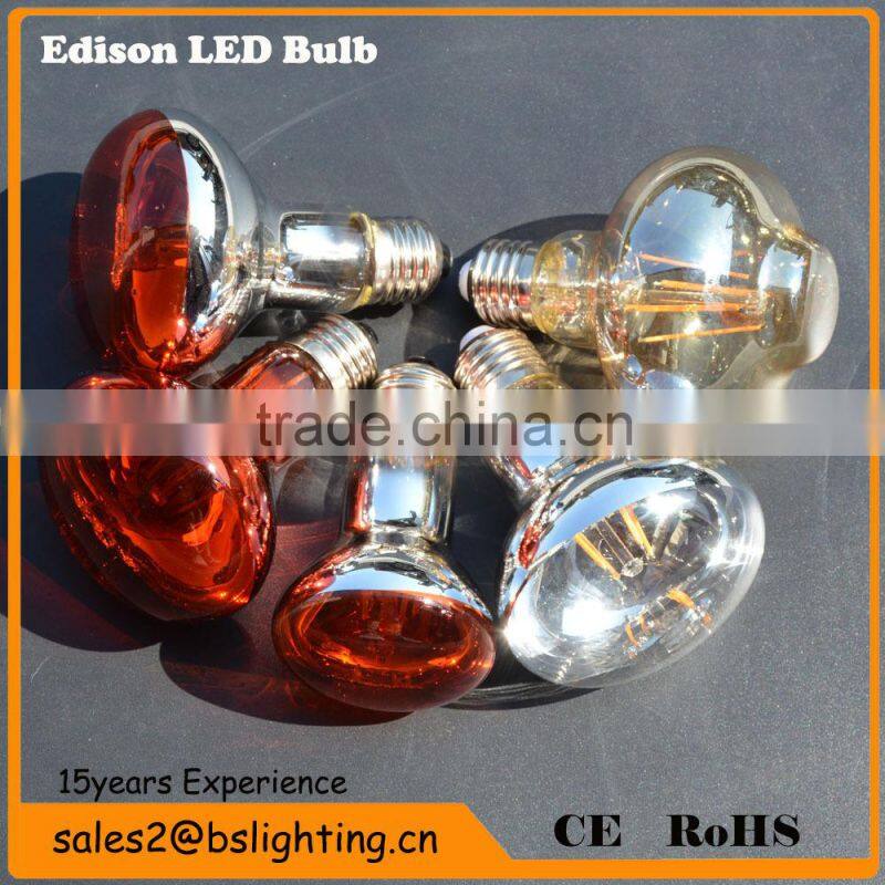 Hot Sales 110V-240V E27 E26 B22 glass led bulb a19