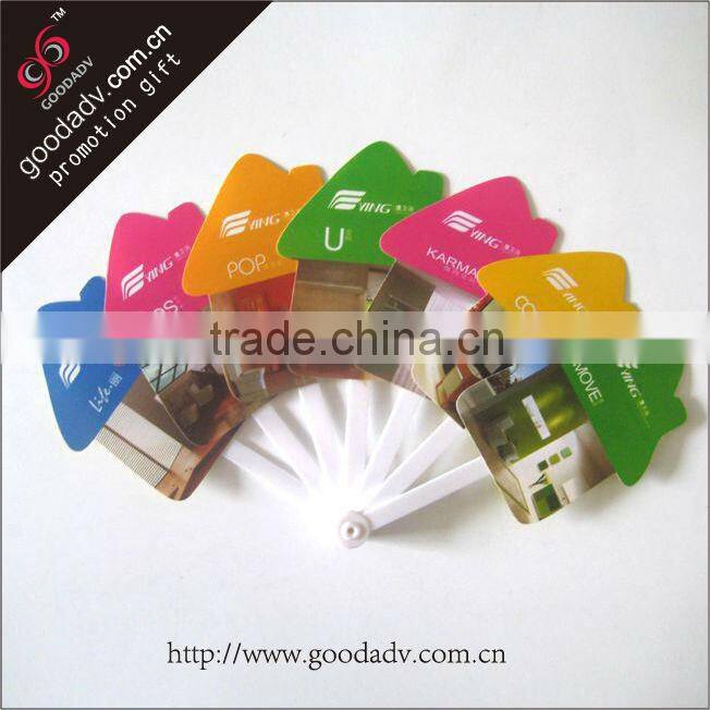 Guangzhou factory cheap custom high quality eco-friendly promotion fan