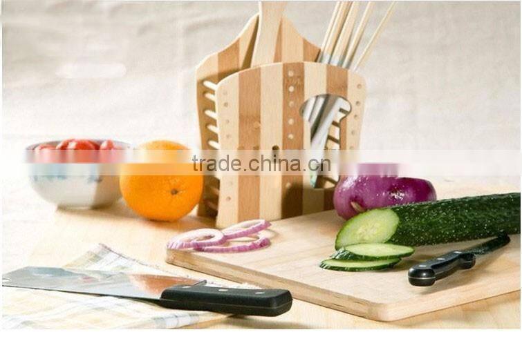 High Quality Double Row Bamboo Chopsticks Holder