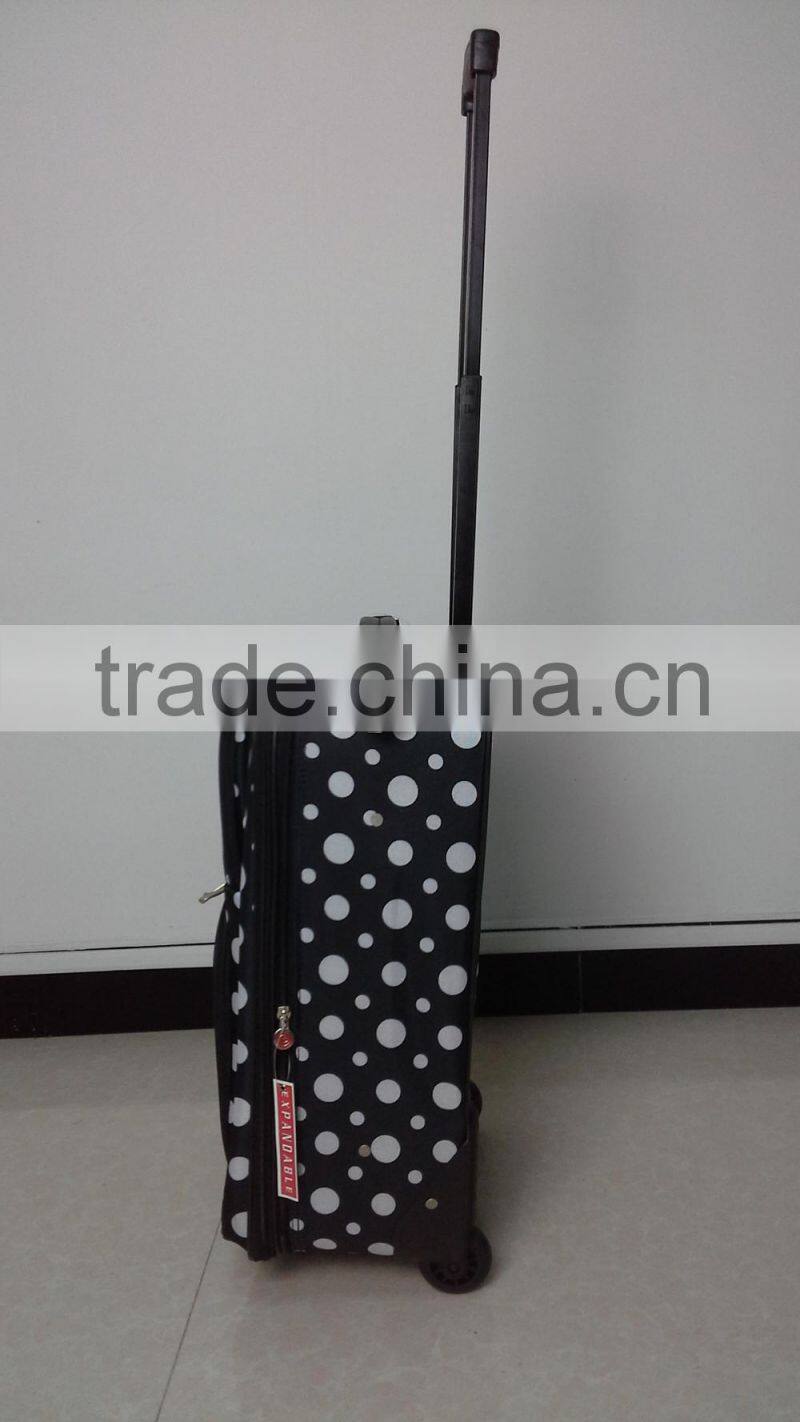 cheap closeout 3pcs trolley luggage set factory overrun