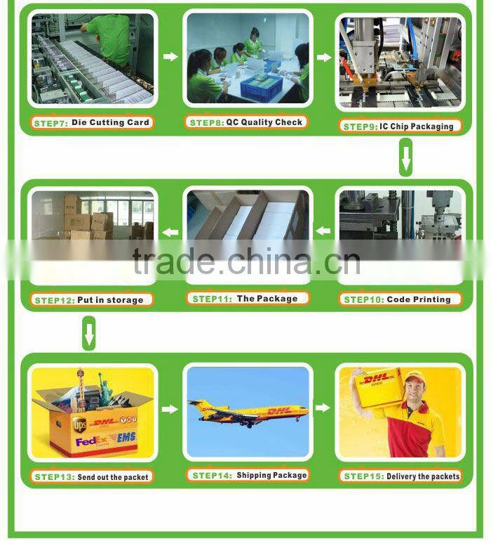 Hot sale custom design transparent plastic business cards