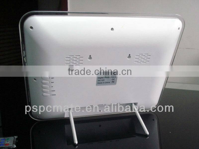 full function,new wood frame 7 inch digital photo frame multifunction,7 inch wood frame DPF