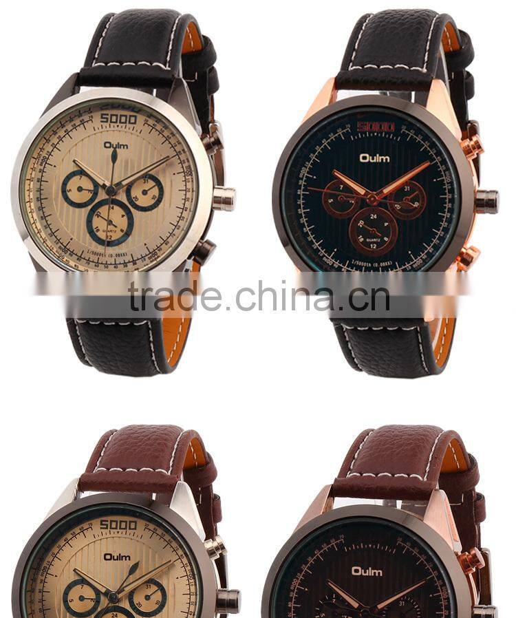 Japan movt quartz watch stainless steel back wholesale wrist watch