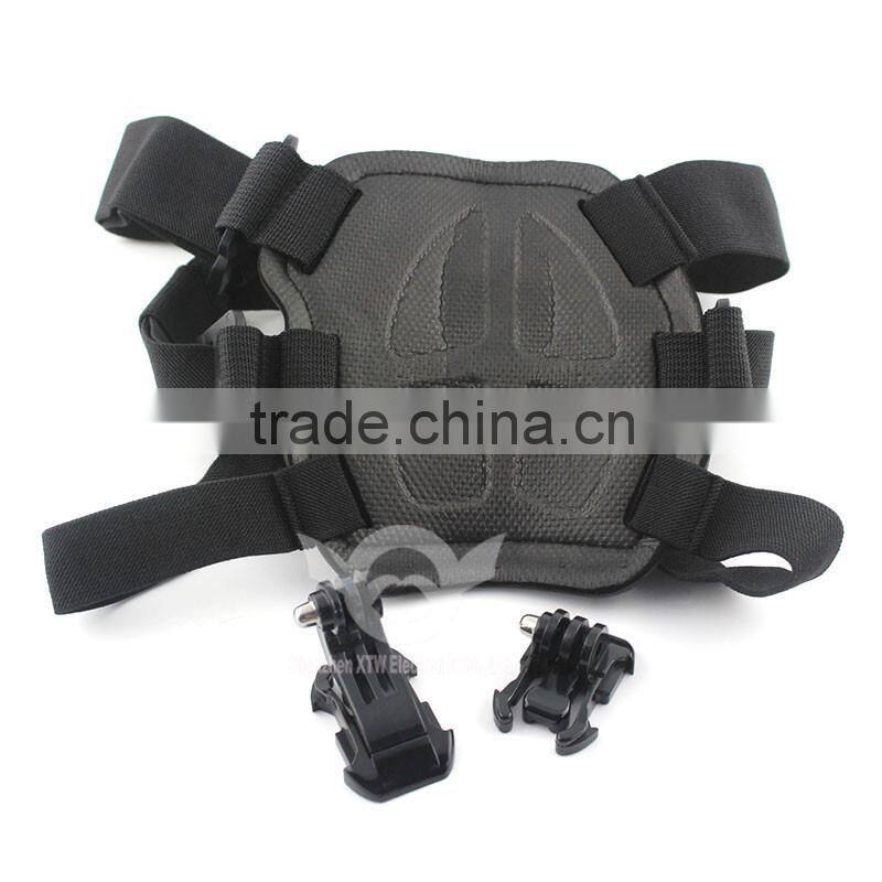 Dog Fetch Harness Chest Strap Belt Mount for GoPro Hero 4/3+/3/2/1lack, Blue, Pink