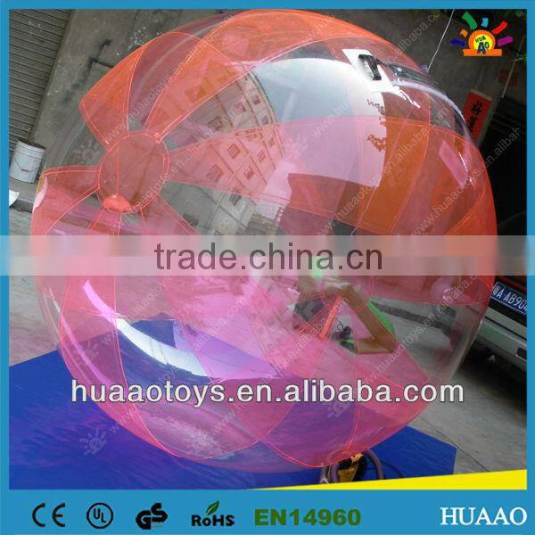 German brand zipper inflatable water running ball