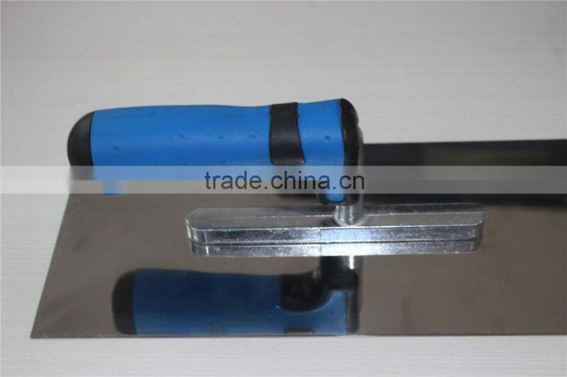 Plastering trowel / stainless steel blade construction tools / PP hand