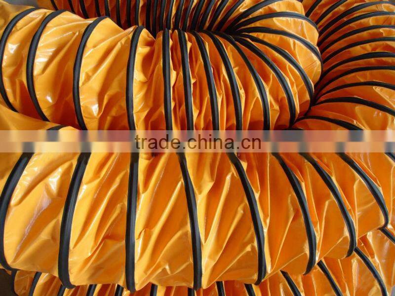 tunneling hvac flame retardant ventilation duct