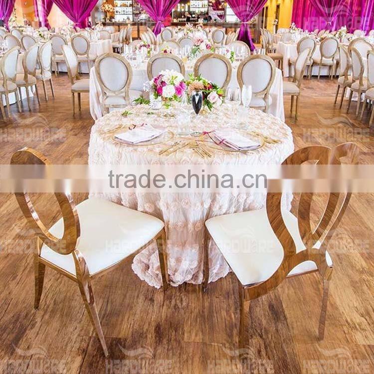 hotel commercial stainless steel banquet chairs,commercial gold chairs
