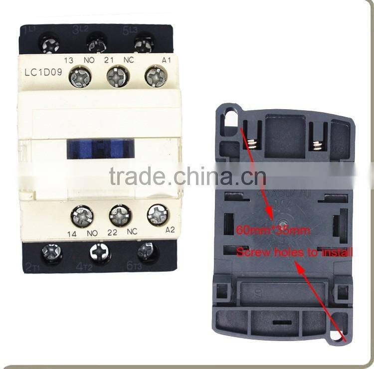 High grade LC1-D09 9A electrical contactor
