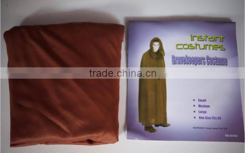 Brown Sexy fancy dress Gravekeepers party halloween costume