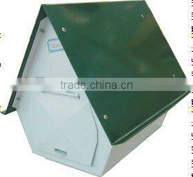 JHC-2102C Round Pole Powder Coating Steel Locking Mailbox/Post Mounted Mailbox/Common letter box