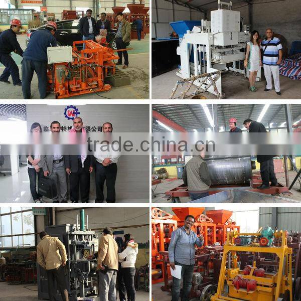 2015 China Block Machinery Newest WT10-15 movable concrete block machine