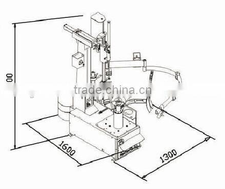 DAT26+L2 used tire changer machine sale with reasonable price