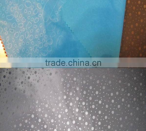 Factory direct sales 75D Polyester embossed Imitated Memory For Outwear, Fashion Jacket, Coat, Trenchcoat,Casural Wear