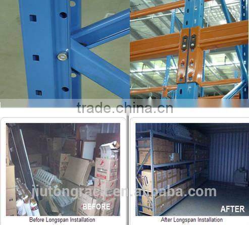 HOT SALE warehouse shelf Long Span Metal Shelving