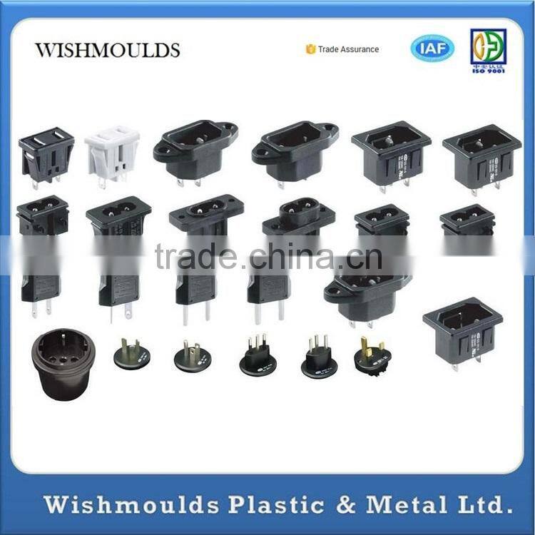 Factory Price Custom european plug insert pin, hollow pin plug insert