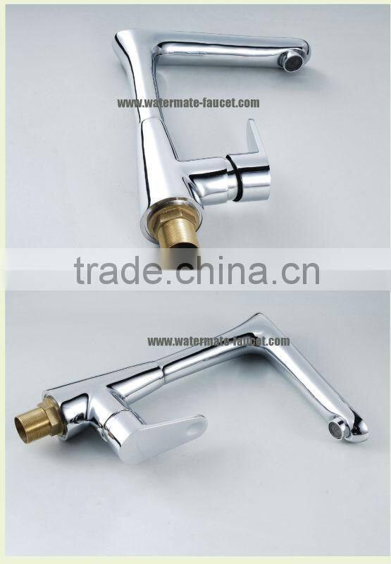 brass kitchen faucet swivel spout