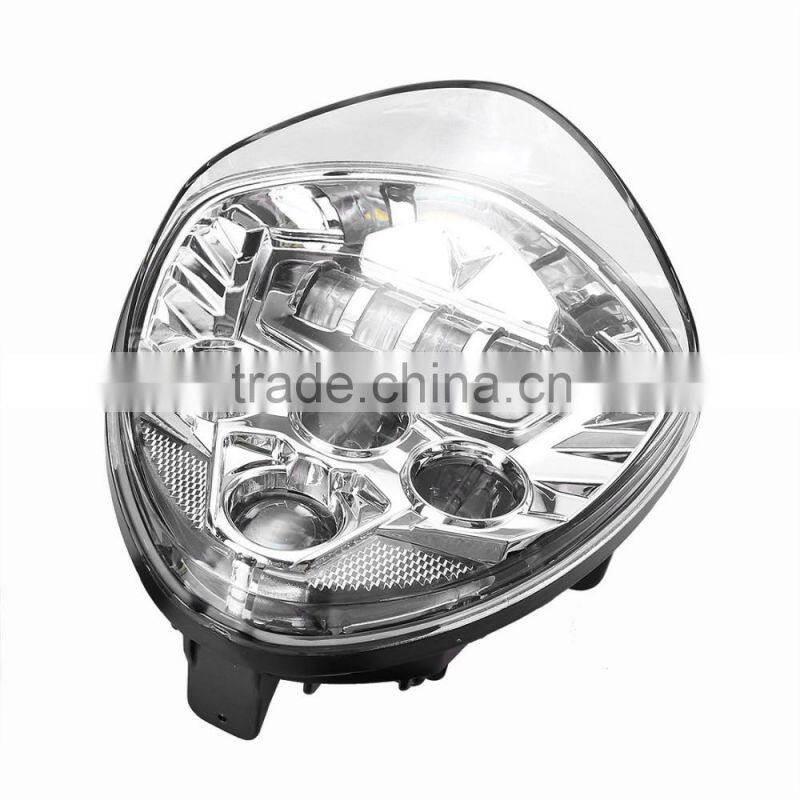 Newest high quality LED Motorcycle Projector Headlight Led headlamp For Victory Gross Country/Roads (11-Up)/Vision Tour(12-Up)