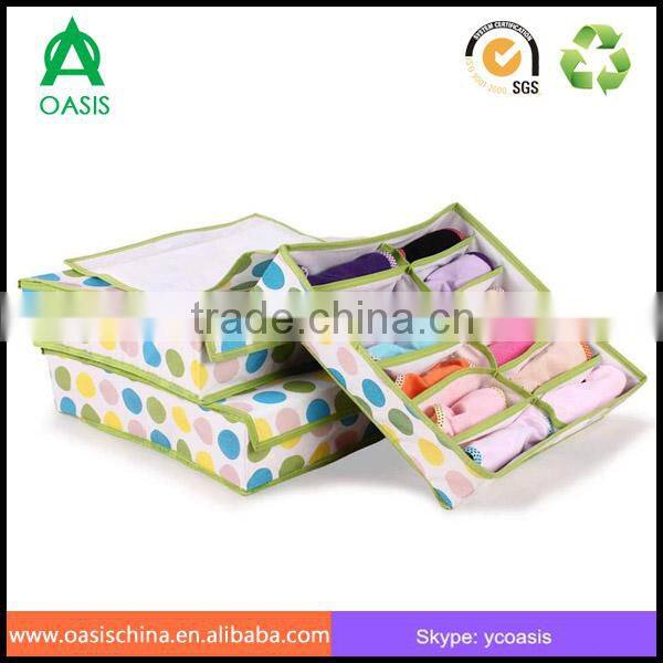 Non-woven Fabric underwear organizer box Closet Organizer Cabinet Box for 12 towel