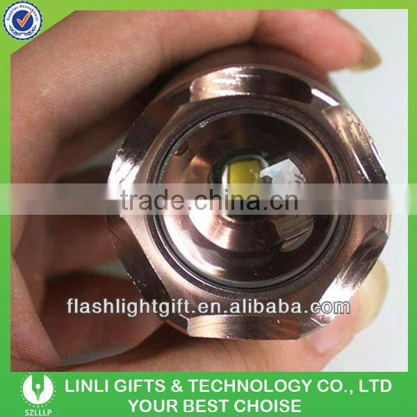 Cree t6 zoom rechargeable torch light