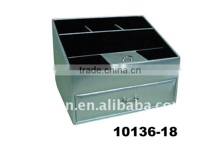 portable jewelry box with little lid and ring set(GLD 10136)