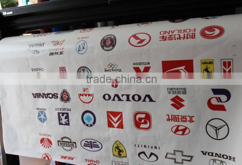 PVC Material and Body Stickers gold and silver color Use self adhesive vinyl