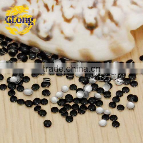2mm Hot Fix Round Aluminum Panel Pressing Studs Clothes Bag Shoe Nail Art DIY #GT104-2P(Mix-s)