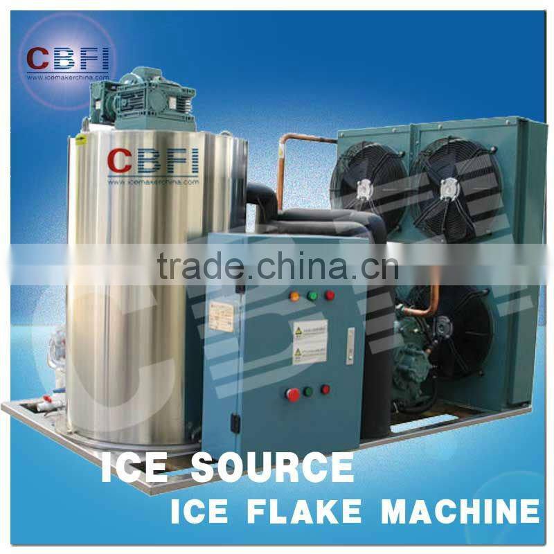 High Quality Flake Ice Making Machine for Frozen Food
