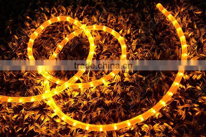 Flexible PVC coating Indoor Use 120V LED Rope Light for Festival decoration