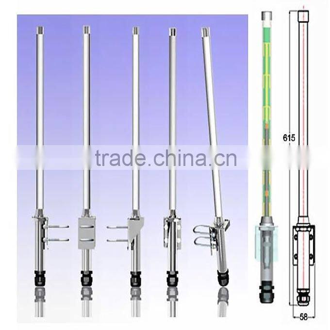 Factory Directly Supply 12dBi Antenna 5.8G Wifi Antenna SMA Outdoor 5.8G Fiberglass Antenna For Netgear. Belkin. Alfa. Routers