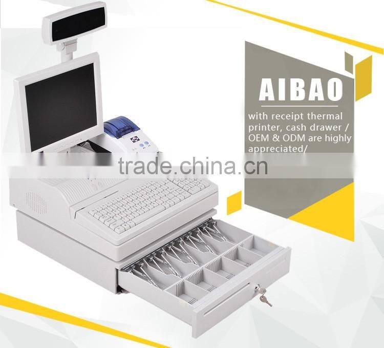 New arrival All in one Pos system with 58 mm printer