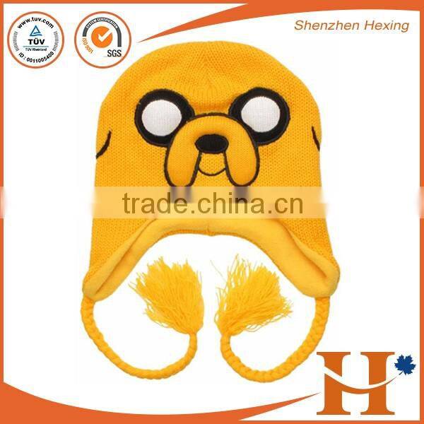 Customize high quality knit hat acrylic