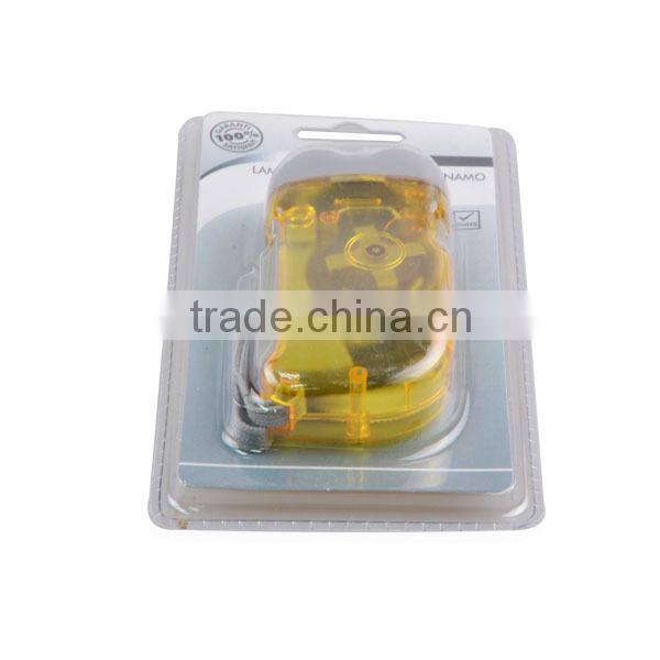 Animal 1 LED hand press flashlight